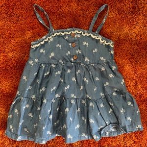 ⚡️(2/$15) Gillian’s Closet Denim Top 1-2yrs NWOT